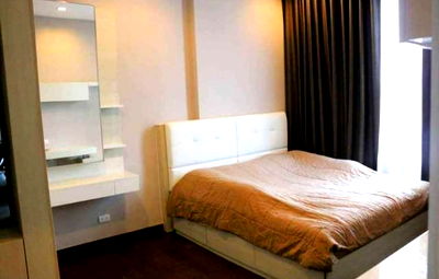 เช่าคอนโด เซ็นทรัล พลาซ่า แกรนด์ พระราม 9 : LTH7570 – Q Asoke FOR RENT 1 bed 1 bath size 45.74 SQ.M. Nearby MRT Phetchaburi Station ONLY 28k/Month