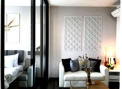 ขายคอนโด : LTH8757 – The Base Park West FOR SALE with tenant 1 bed 1 bath size 27.09 Sq.M. Nearby BTS Onnut station ONLY 3.1 MB