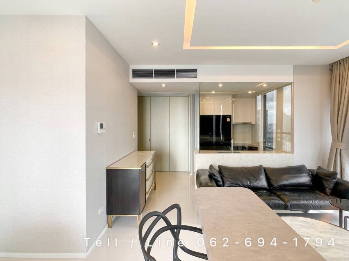 รูป The Bangkok Sathorn (สำหรับเช่า) | 2 ห้องนอน 2 ห้องน้ำ | ตกแต่งเฟอร์นิเจอร์ครบ พร้อมเข้าอยู่. | 📞 𝐂𝐚𝐥𝐥. | 𝐋𝐢𝐧𝐞. 𝟎𝟔𝟐-𝟔𝟗𝟒-𝟏𝟕𝟗𝟒 - รูปที่ 17/20