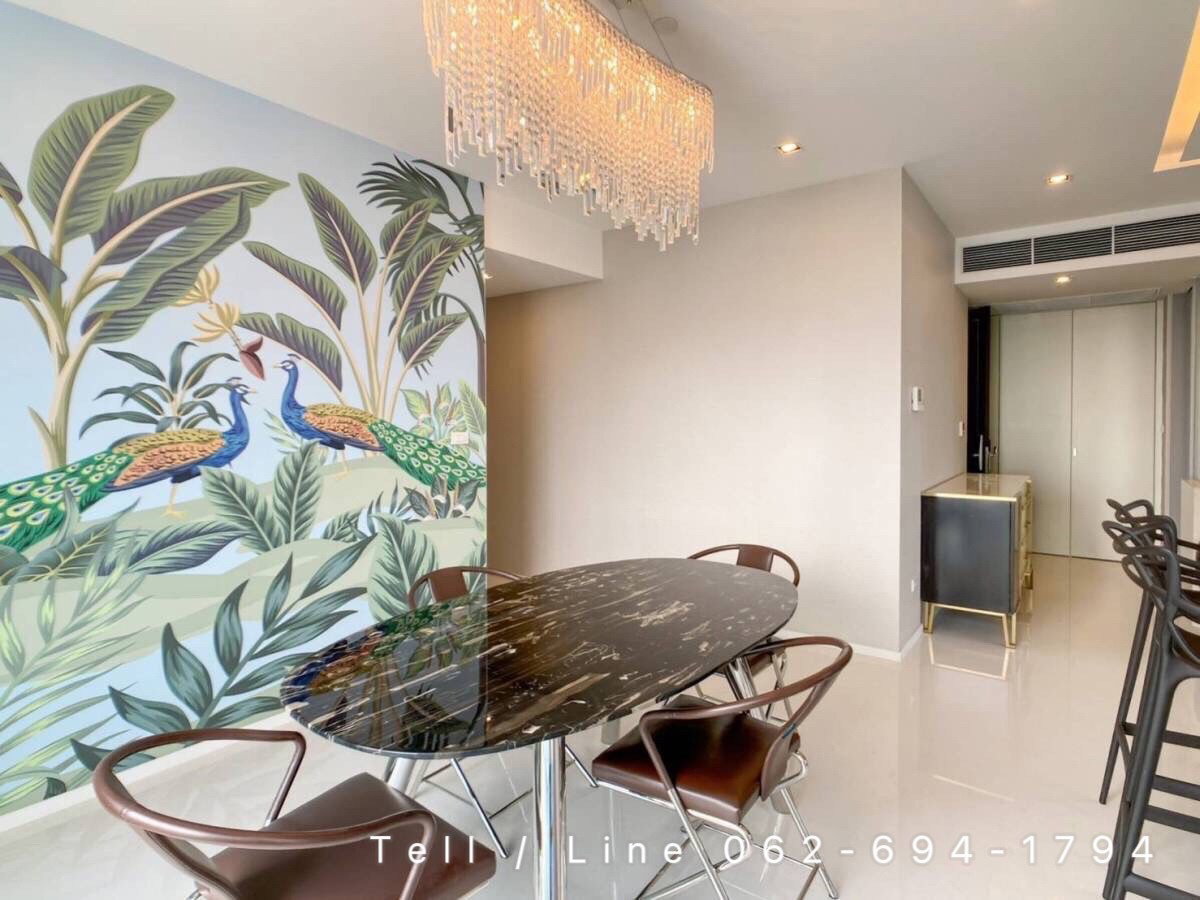 รูป The Bangkok Sathorn (สำหรับเช่า) | 2 ห้องนอน 2 ห้องน้ำ | ตกแต่งเฟอร์นิเจอร์ครบ พร้อมเข้าอยู่. | 📞 𝐂𝐚𝐥𝐥. | 𝐋𝐢𝐧𝐞. 𝟎𝟔𝟐-𝟔𝟗𝟒-𝟏𝟕𝟗𝟒 - รูปที่ 8/20