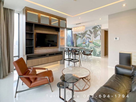 The Bangkok Sathorn (สำหรับเช่า) | 2 ห้องนอน 2 ห้องน้ำ | ตกแต่งเฟอร์นิเจอร์ครบ พร้อมเข้าอยู่. | 📞 𝐂𝐚𝐥𝐥. | 𝐋𝐢𝐧𝐞. 𝟎𝟔𝟐-𝟔𝟗𝟒-𝟏𝟕𝟗𝟒