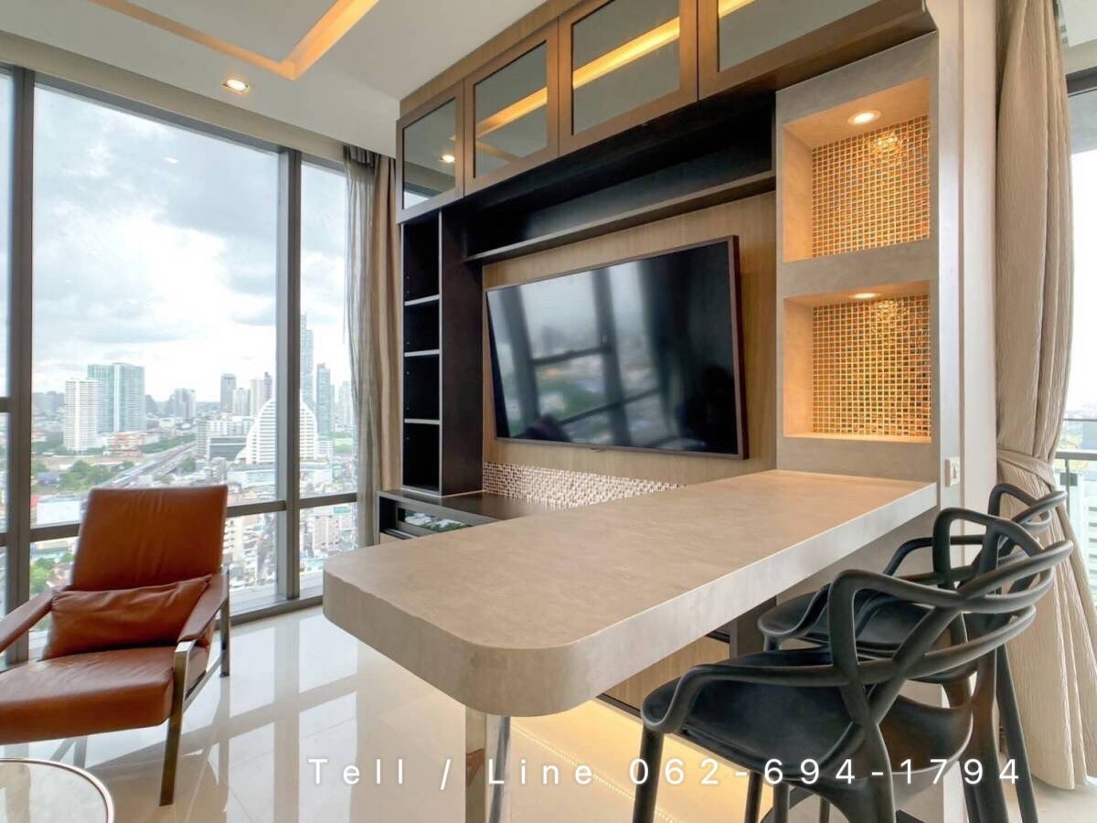 รูป The Bangkok Sathorn (สำหรับเช่า) | 2 ห้องนอน 2 ห้องน้ำ | ตกแต่งเฟอร์นิเจอร์ครบ พร้อมเข้าอยู่. | 📞 𝐂𝐚𝐥𝐥. | 𝐋𝐢𝐧𝐞. 𝟎𝟔𝟐-𝟔𝟗𝟒-𝟏𝟕𝟗𝟒 - รูปที่ 20/20