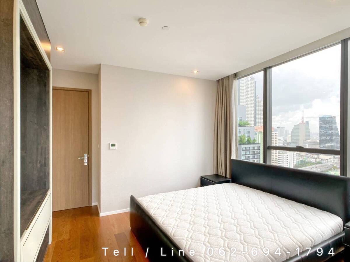 รูป The Bangkok Sathorn (สำหรับเช่า) | 2 ห้องนอน 2 ห้องน้ำ | ตกแต่งเฟอร์นิเจอร์ครบ พร้อมเข้าอยู่. | 📞 𝐂𝐚𝐥𝐥. | 𝐋𝐢𝐧𝐞. 𝟎𝟔𝟐-𝟔𝟗𝟒-𝟏𝟕𝟗𝟒 - รูปที่ 6/20