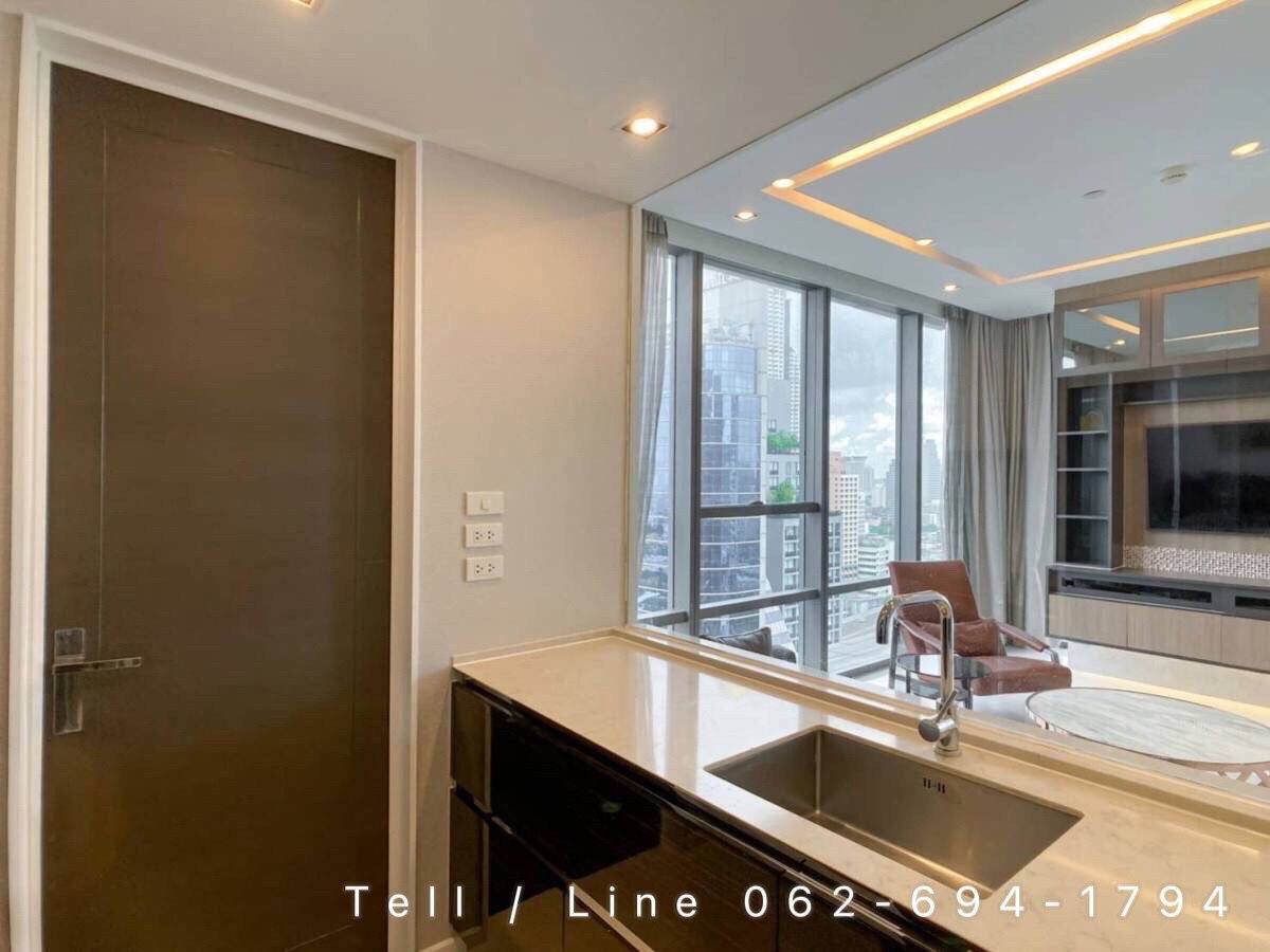 รูป The Bangkok Sathorn (สำหรับเช่า) | 2 ห้องนอน 2 ห้องน้ำ | ตกแต่งเฟอร์นิเจอร์ครบ พร้อมเข้าอยู่. | 📞 𝐂𝐚𝐥𝐥. | 𝐋𝐢𝐧𝐞. 𝟎𝟔𝟐-𝟔𝟗𝟒-𝟏𝟕𝟗𝟒 - รูปที่ 7/20