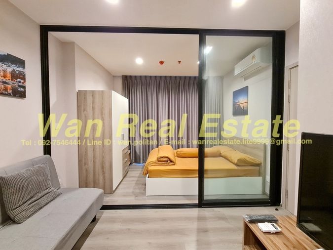 ให้เช่า politan rive ชั้น 34 ขนาด 25 ตร.ม. วิวแม่น้ำ ครบพร้อมอยู่ ราคาประหยัด