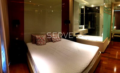 คอนโดให้เช่า : 1 Bed 1 Bath with Bathtub Nice Room Good Location BTS Phrom Phong 500 m. / For Rent-The Address Sukhumvit 28