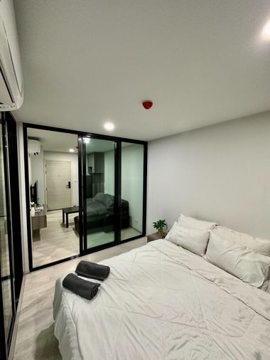 🔥ของครบ มี ค.ซักผ้า ครัวแยก ห้องแต่งตัวแยก 🔥 : ให้เช่าคอนโด The Origin Sukhumvit 105 ของครบ BTS แบริ่ง ซอย ลาซาล