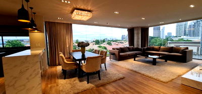 Condos for rent Sarasas Witaed Minburi School : LTH4516 - Best Deal Condo FOR RENT in Ekkamai 2 beds 3 baths size 191.5 Sq.M. Nearby BTS Ekkamai station ONLY 85k/Month