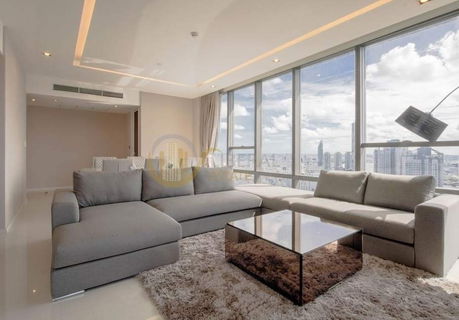 รูปภาพ LTH1830 โ€“ The Bangkok Sathorn FOR RENT 2 beds 2 baths size 123 Sq.M. BTS Surasak station ONLY 140k THB/Month