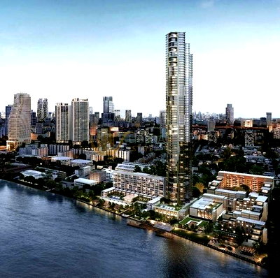 ขายคอนโด : LTH1961 - Four Seasons Private Residences FOR SALE 4 beds 4 baths size 358.40 Sq.M. BTS Saphan Taksin station ONLY 176,691,200 MB