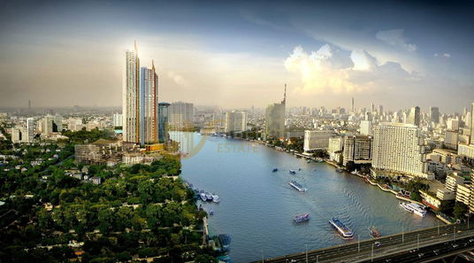 LTH1476 - Super Luxury Residence FOR SALE 2 bedrooms Duplex 164.41 Sq.M. Close to Chao Phraya River ONLY 85.4 MB