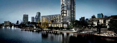 ขายคอนโด : LTH1950 - Four Seasons Private Residences FOR SALE 2 beds 2 baths size 140.29 Sq.M. BTS Saphan Taksin station ONLY 58,150,205 MB