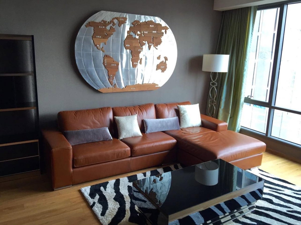 LTHC9261 – Condo in Nana FOR RENT 2 beds 2 baths size 110 Sq.m. near BTS Nana Station ONLY 65k/Month