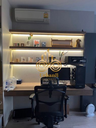 ให้เช่าคอนโด 1 ห้องนอน 34.5 ตร.ม. ไอดีโอ คิว จุฬา - สามย่าน