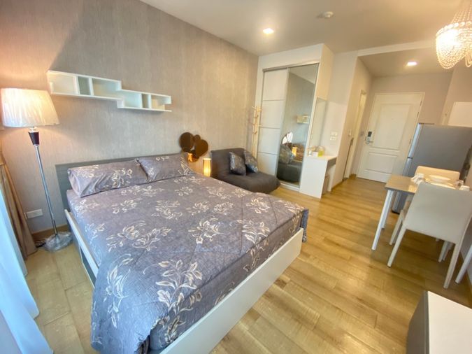 CIty Link Condo  ห้อง Studio 24 ตรม. ชั้น 6 ตึกมาดริด ราคาเพียง 7,500 บาท/เดือน