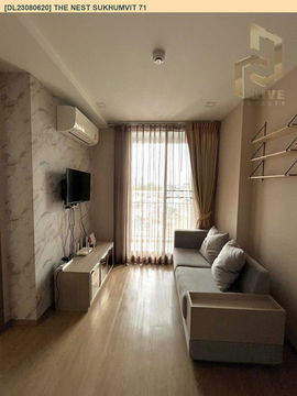 DL23080620 Condo for rent, The Nest Sukhumvit 71 near BTS Phra Khanong, ready to move in, call urgently 0656133286 LineID @655ebbvc