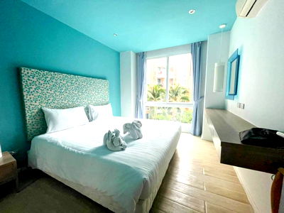 เช่าคอนโด ถนนจอมเทียนสาย 2 : ให้ เช่า คอนโด Atlantis Condo Resort 35 ตรม. ย่านหาดจอมเทียนพัทยา ทำเลดี ใกล้สถานที่ท่องเที่ยว แหล่งชุมชน เดินทางสะดวก วิวสวย