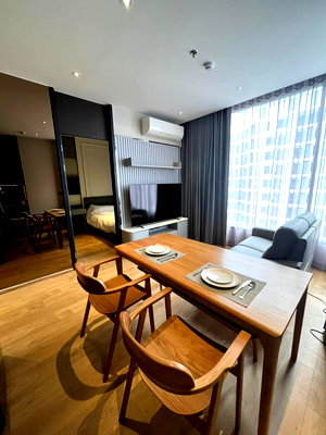 คอนโดให้เช่า : (2B 2B) The Fine Bangkok Ekkamai Thonglor LineID : @RizzEstate (มี@ ข้างหน้า)