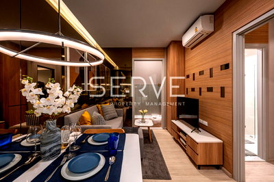 Condos for sale : 🔥Worth Investing - 1 Bed 29.36 sq.m. Closed Kitchen New Condo Next to Central Bangna at NUE Noble Centre Bangna Condo / For Sale