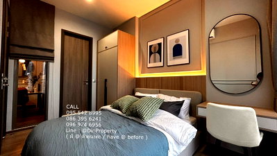 Condos for rent : Rent Rhythm Charoenkrung Pavillion, 1 Bed , BTS Saphan Taksin ,  Close to ShrewBurry International School Sathorn, Silom