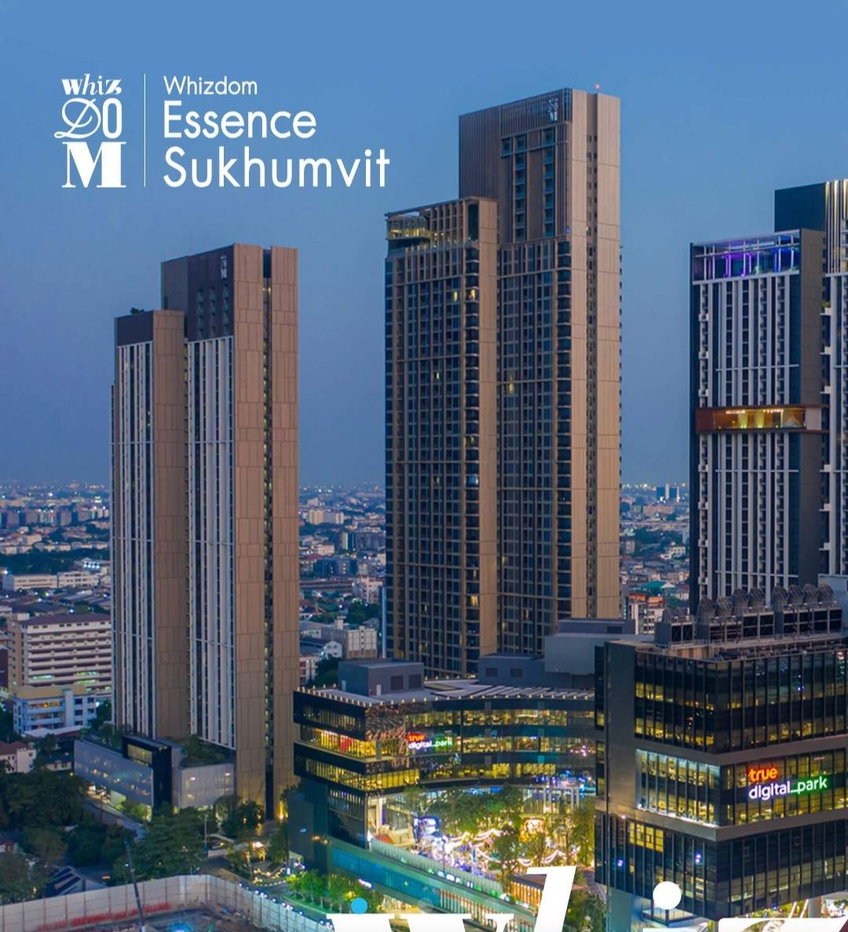 รูป ✨✨ให้เช่าคอนโด Whizdom Essence Sukhumvit 101 🚝 ใกล้ BTS ปุณณวิถี เฟอร์ครบ พร้อมเข้าอยู่ - รูปที่ 6/8