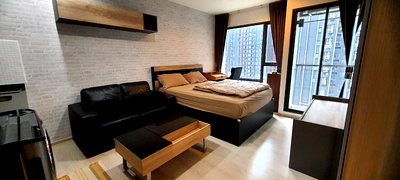 Condos for sale : VIP01  For sale  Rhythm Asoke 1   studio  22Sqm Fl23 Fully Furnished  LINE ID :@iaj8841g