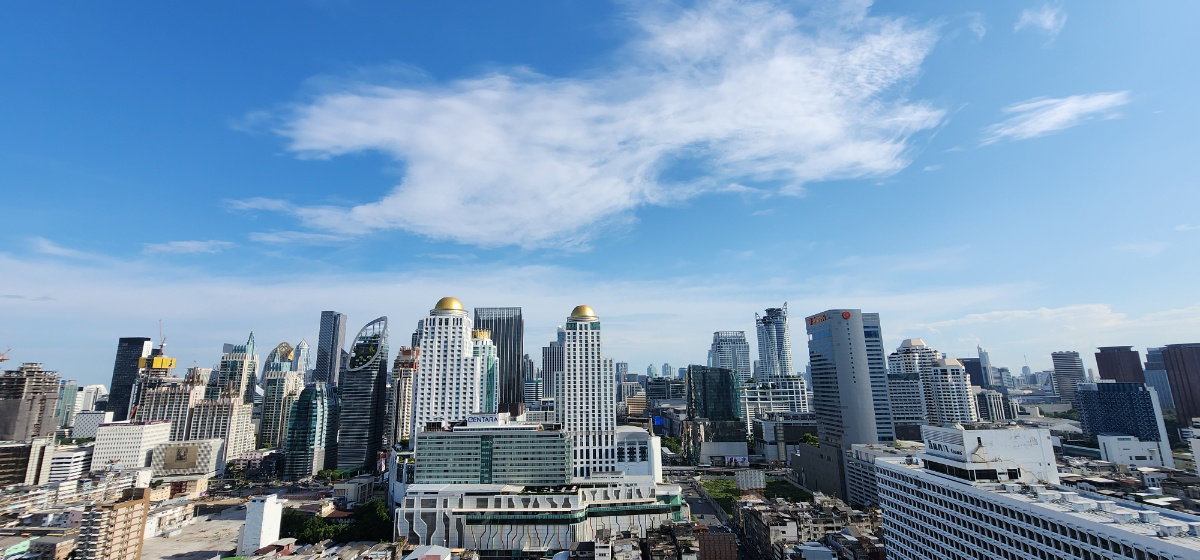 รูป 🔥🔥Central World View - SHORT TERM 2-3 MONTHS OK -NEW BED MATTRESS + Central World View  - รูปที่ 14/25