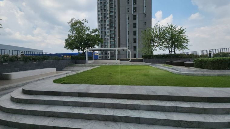 รูป **สถานะตามภาพปกเลยครับผม ห้องว่างครับผม** ให้เช่า ห้องตกแต่งโทนขาวน่ารัก พลัมคอนโด เซ็นทรัล สเตชั่น เฟส 2 **มีเครื่องซักผ้า ทิศตะวันออก ไม่ร้อน** - รูปที่ 35/41