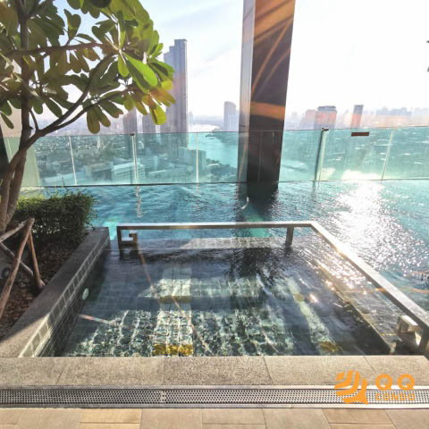 รูป 🛏🛏ให้เช่า Rhythm Sathorn - ขนาด 66 ตร.ม. 2 ห้องนอน ราคาพิเศษ เฟอร์ครบ เดินทางสะดวก 🚈🚈 - รูปที่ 16/30