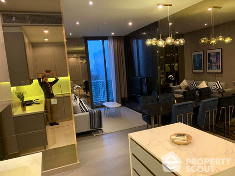 คอนโด 2 นอน at The Esse At Singha Complex ใกล้ MRT เพชรบุรี (ID 436782)