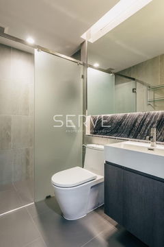 1 Bed 1 Bath For Rent  High Fl. 25+ Fully Furnished Close to BTS Phrom Phong station-The Lumpini 24