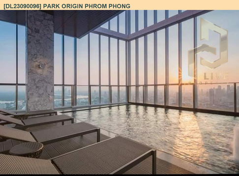 DL23090096 Condo for rent, PARK ORIGIN PHROM PHONG near BTS Phrom Phong, ready to move in, call urgently 0656133286 LineID @655ebbvc