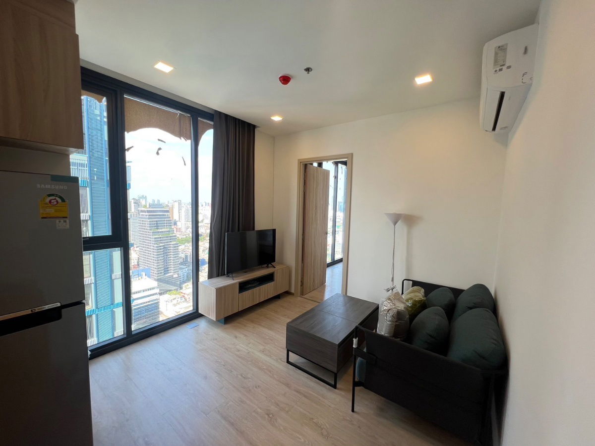 รูป ให้เช่า 🔺 XT Phayathai 🔺 ห้องมุม วิวดี ชั้นสูง เฟอร์และเครื่องใช้ไฟฟ้าครบ พร้อมเข้าอยู่ 🚝 ใกล้ BTS พญาไท 500 เมตร - รูปที่ 4/8