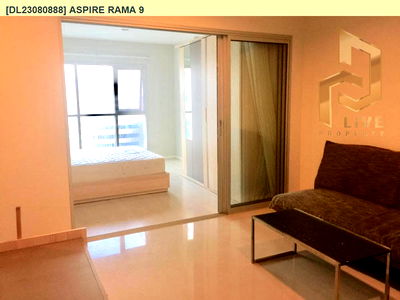คอนโดให้เช่า : DL23080888 ให้เช่าคอนโด แอสไพร์ พระราม 9 (Aspire Rama 9) ใกล้ MRT พระราม 9 พร้อมเข้าอยู่ โทรด่วน 0638692663 LineID @655ebbvc