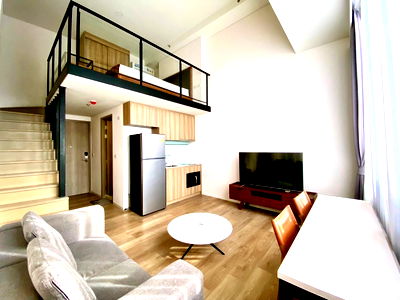 Condos for rent Sukumvit 56 : Duplex room 40 sq.m. for rent at Ramada Residence(Siamese Sukhumvit 87)