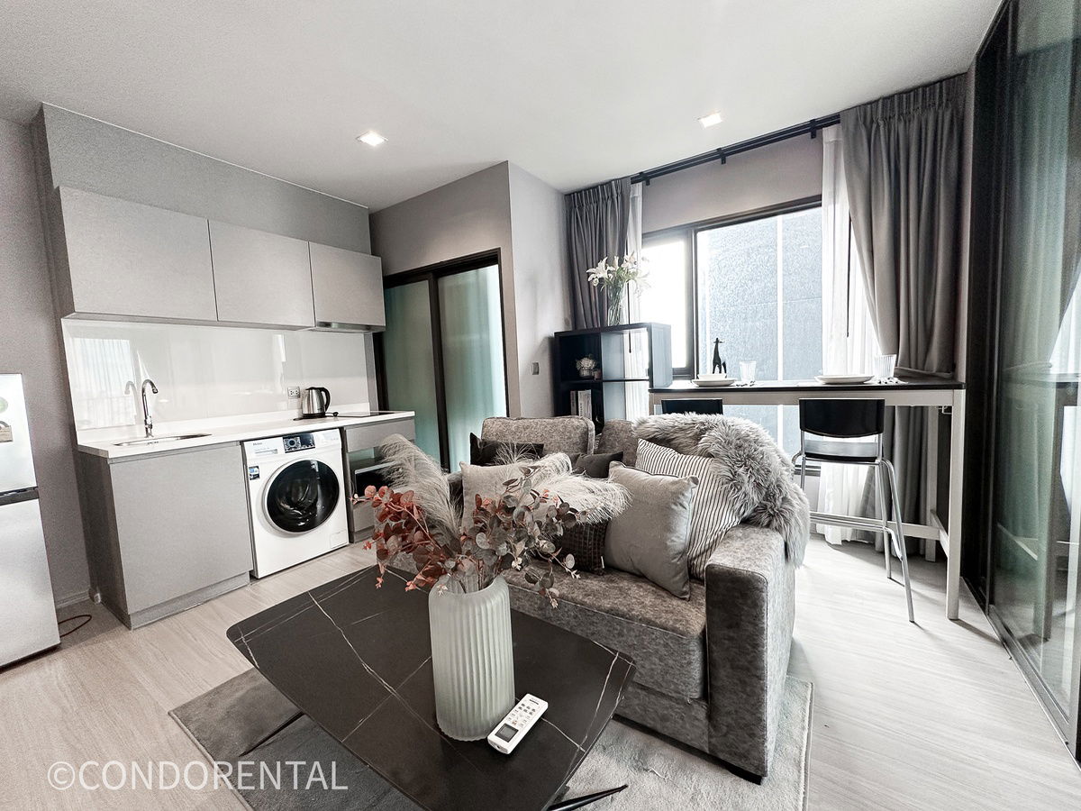รูป ให้เช่า Life Asoke - Rama 9 ห้องสวย ราคาดี สอบถามเพิ่มเติมได้ที่ Line @condorental - รูปที่ 5/12