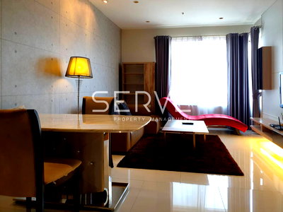 คอนโดให้เช่า : 1 ห้องนอน 1 ห้องน้ำ เฟอร์ครบพร้อมอยู่ ทำเลดีใกล้ BTS พร้อมพงษ์ 800 ม. ที่คอนโด The Emporio Place/ คอนโดให้เช่า