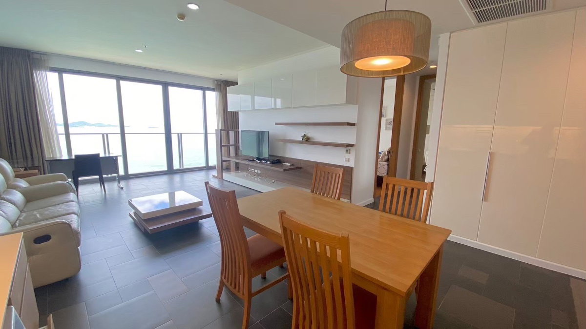 รูป For rent condo Northpoint Pattaya Beach front 2 Beds fully furnished (FQ)S03-1558 - รูปที่ 8/15