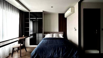 Condos for rent : R201 Condo for rent, Life Ladprao Valley (Life Ladprao Valley), beautifully decorated room, fully furnished, special price, has a washing machine.
