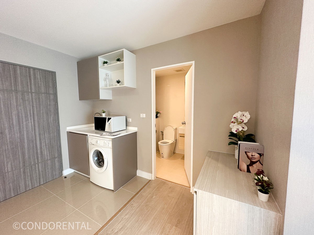 รูป ให้เช่า Metro Luxe Ratchada ห้องสวย ราคาดี สอบถามเพิ่มเติมได้ที่ Line @condorental - รูปที่ 4/11
