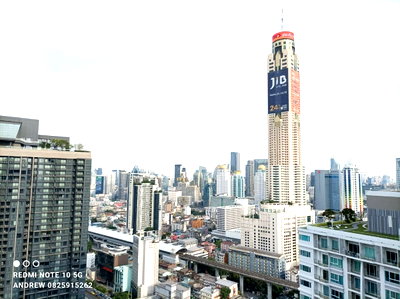 Condos for rent : For Rent XT PhayaThai Spacious 42 Sqm 1 Bed 35 flr beautiful Baiyoke and city view near Phayathai Airport Rail Link  and Phayathai BTS
