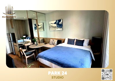 คอนโดให้เช่า : ให้เช่า ✨Park 24 (พาร์ค 24)✨คอนโดย่านพร้อมพงษ์ ห้องสวย ตกแต่งบิ้วอินครบ 🚝BTS พร้อมพงษ์  650 ม.