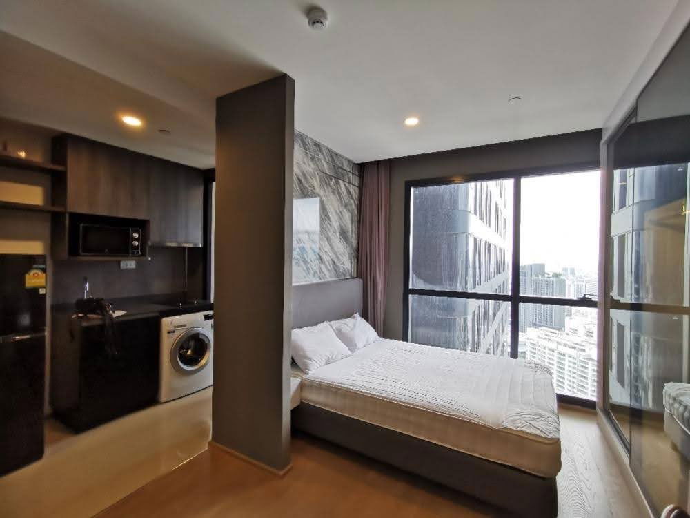 รูป ให้เช่าคอนโด ASHTON จุฬา-สีลม Studio 26 ตรม. ชั้น 45 ห้องสวย พร้อมอยู่ Fully Furnished K3898 - รูปที่ 3/4