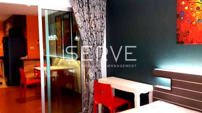 Condos for rent : Nice Room!!! 1 Bed Large Room High Fl.15+ Good Location MRT Phra Ram 9 only 500 m. / Condo For Rent Belle Grand Rama 9 