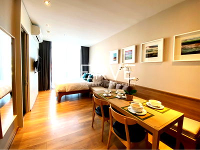 Condos for rent Phrom Phong : 🔥20K🔥 Studio Nice Room Garden View Good Location Shuttle bus to BTS Phrom Phong 650 m. at Park 24 Condo / For Rent