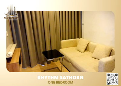 Condos for rent : For rent 🦋Rhythm Sathorn🦋 Beautiful room, city view, complete furniture and electrical appliances 🚆Near BTS Saphan Taksin Station 150 meters.