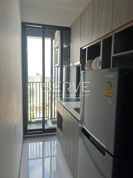 Studio with partition Super High Fl. 30+ Nice Decorate Good Location  BTS On Nut 650 m. / For Rent-KnightsBridge Prime Onnut
