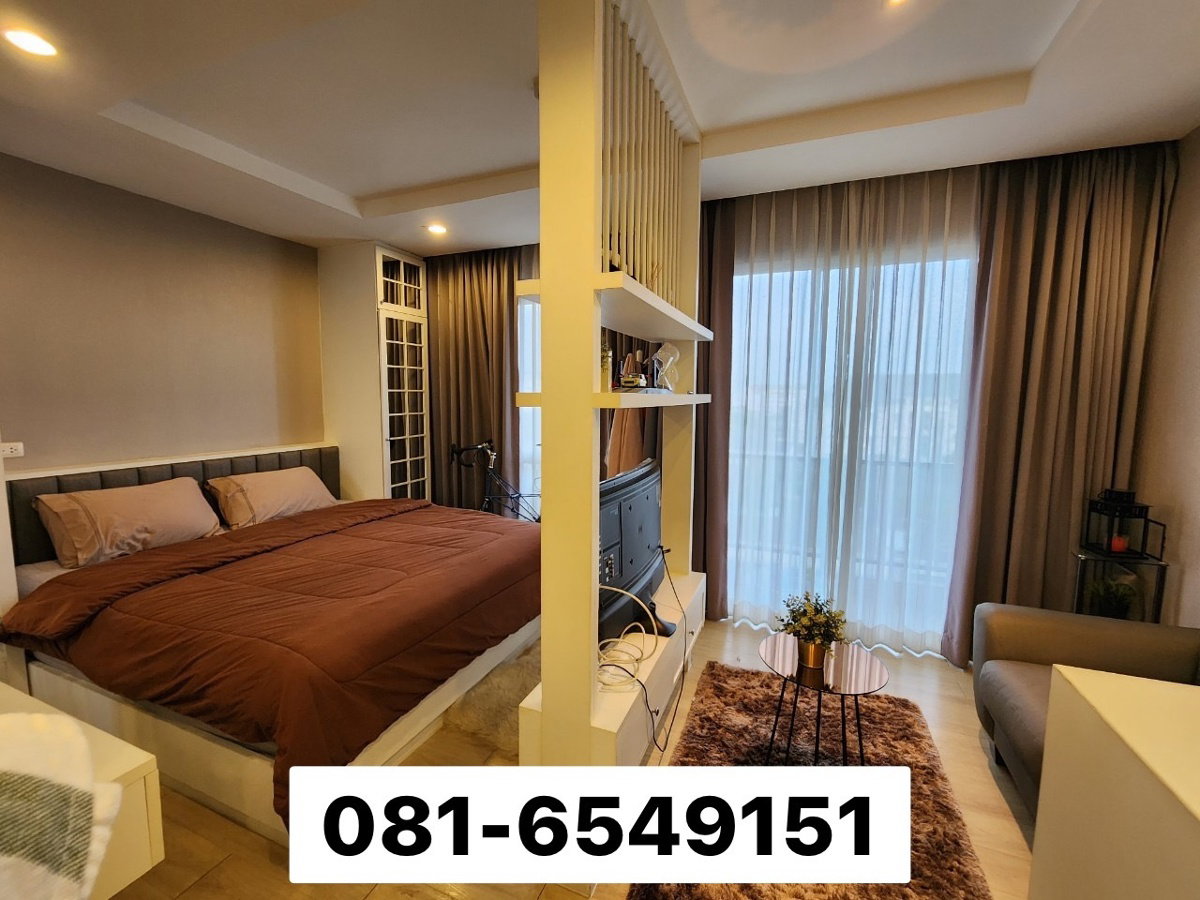 ขายคอนโดวิวทะเล บางแสน The Patio ใกล้มหาวิทยาลัยบูรพา 081-654-9151