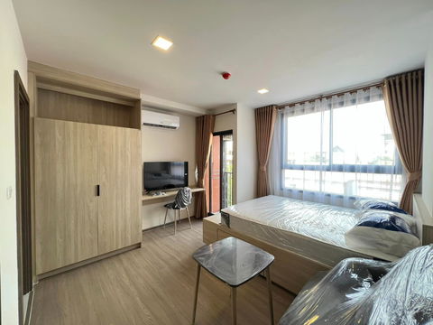 Condo for rent at The Muve Bangna  Make an appointment to view👉Line: @propertybkk2