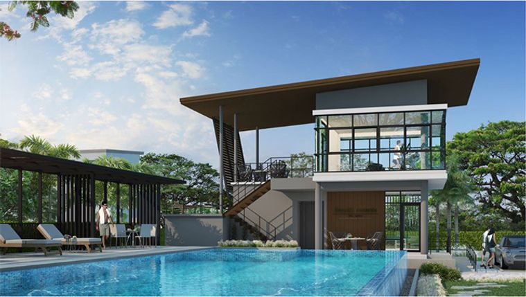 บ้านลุมพินี ทาวน์พาร์ค ท่าข้าม - พระราม 2